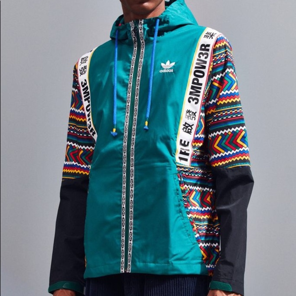 NEW Adidas Pharrell Williams Windbreaker Jacket - Picture 11 of 11